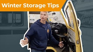 How to keep your VW (classic car) stored safely during the winter