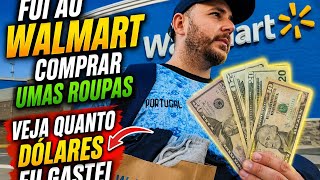 surreal o preço das roupas no  Walmart aqui no EUA 🇺🇲  