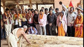 Sawing Of Logs Begins For Lord Jagannaths Rath Yatra Ommcom News