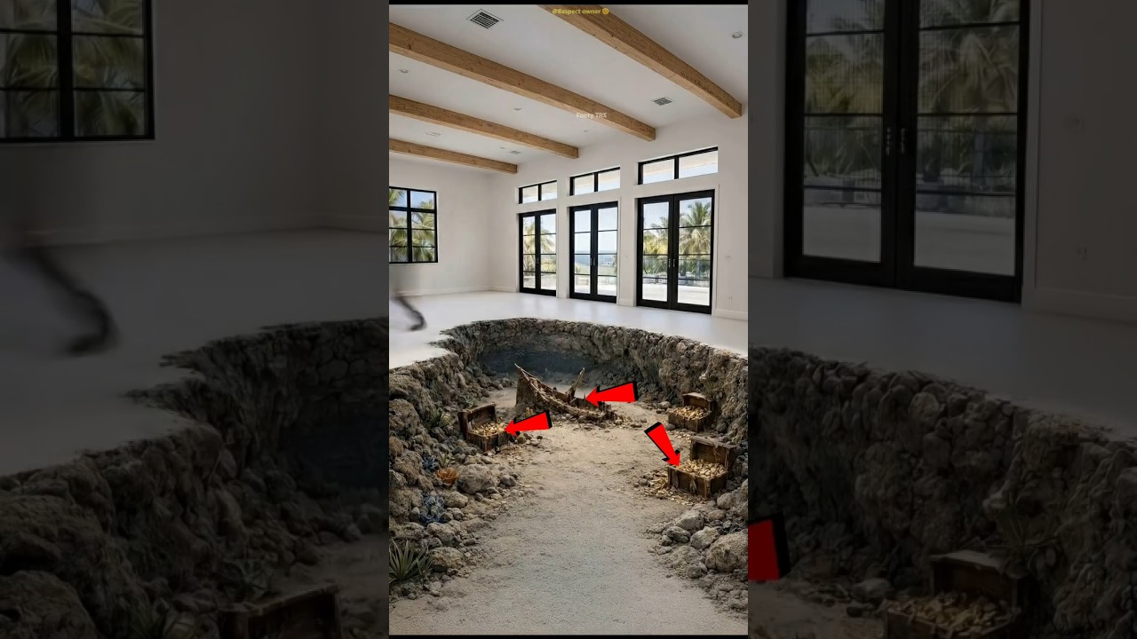 Amazing Indoor Swimming Pool Surprise for Wife 😲🏊‍♂️ 