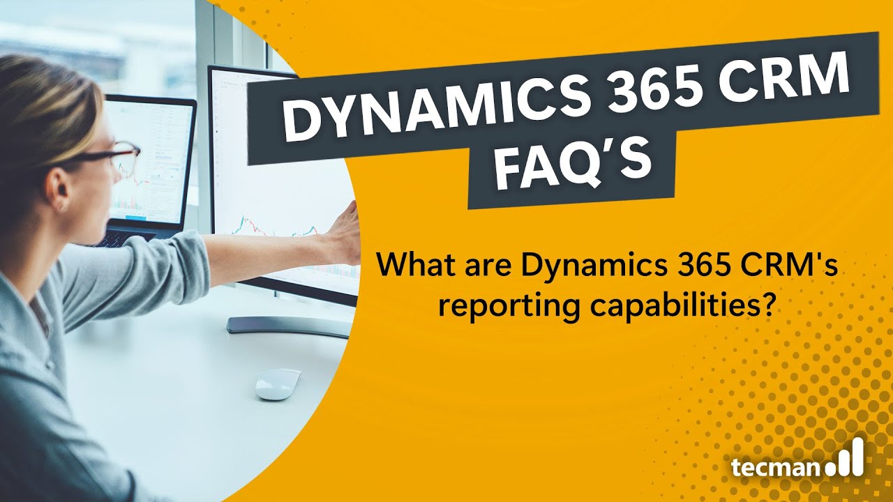 What are Dynamics 365 CRM's reporting capabilities? - YouTube