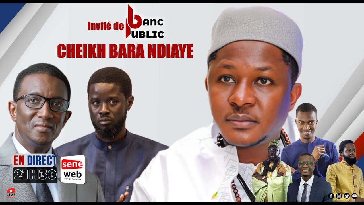 Cheikh Bara Ndiaye est l'invité de Banc Public