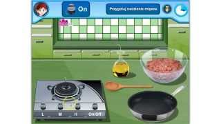 Lekcje gotowania z Sarą Pierogi - minutka z www.gry.gotowanki.net - jak grać screenshot 3