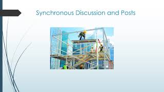 Synchronous Discussions and Posts