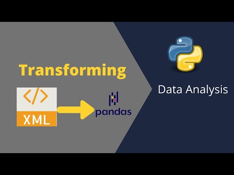 XML 문서를 Pandas DataFrame으로 변환하는 방법