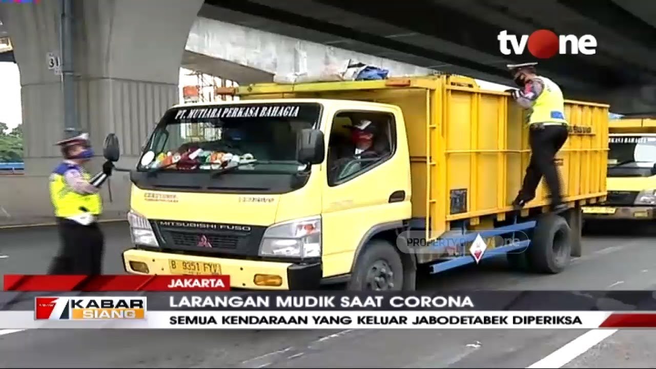 Waspadai Pemudik 'Nakal', Petugas Periksa Seluruh Kendaraan yang Keluar