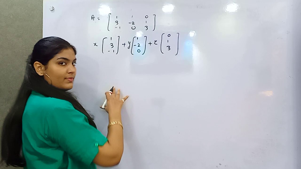 linearly-independent-matrix-youtube