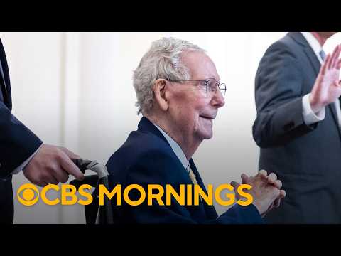 Mitch McConnell returns to Senate after 3 months