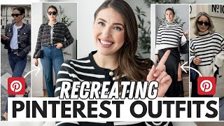 Recreating *TRENDY* Fall Pinterest Outfits / 11 Fall Outfit Ideas ?