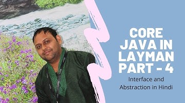 Interface and Abstraction in Hindi