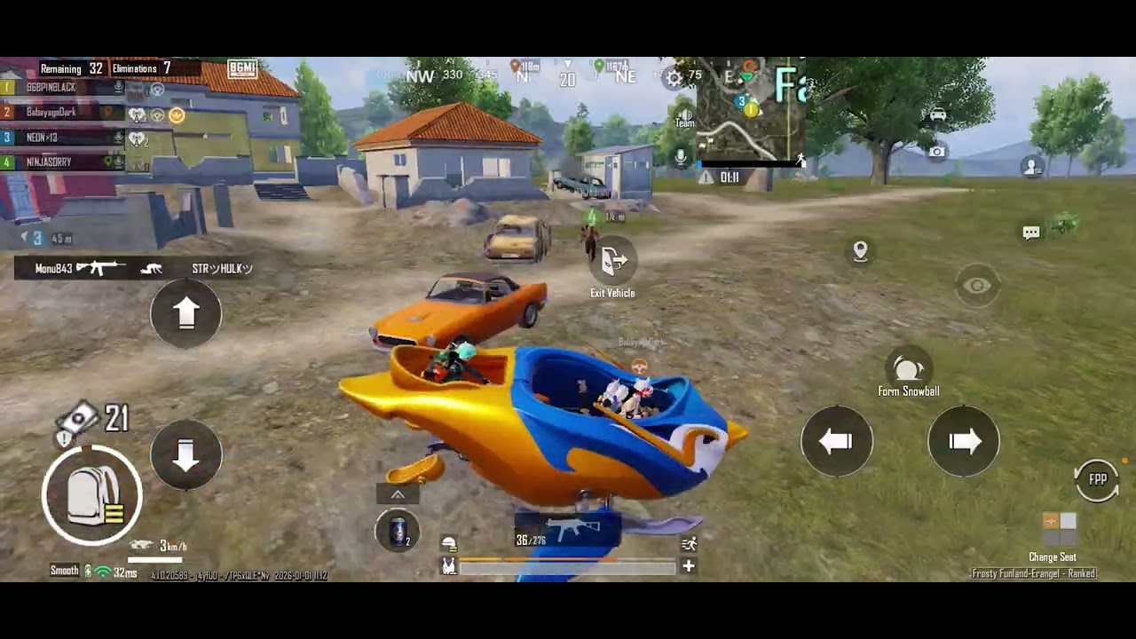 Playing erangel with friends | 