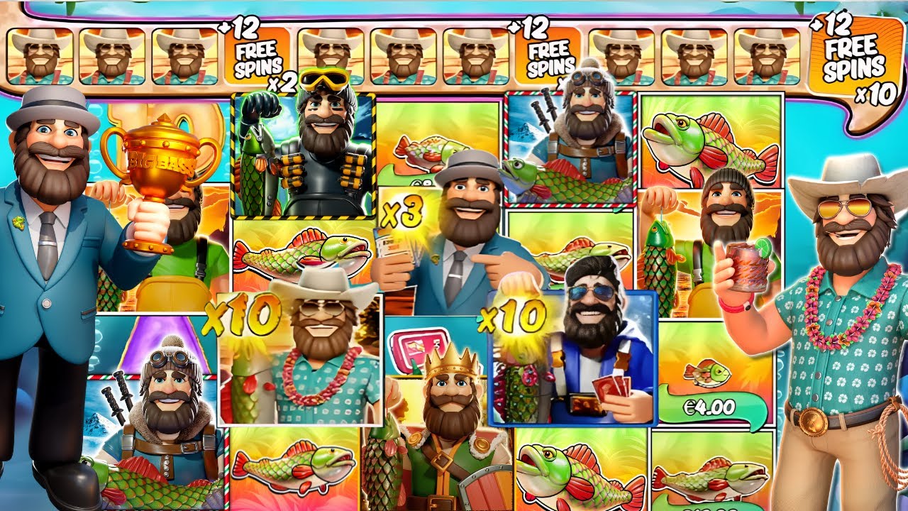 I PLAYED EVERY BIG BASS BONANZA SLOT FOR AN HOUR | HIGH STAKES AND ...