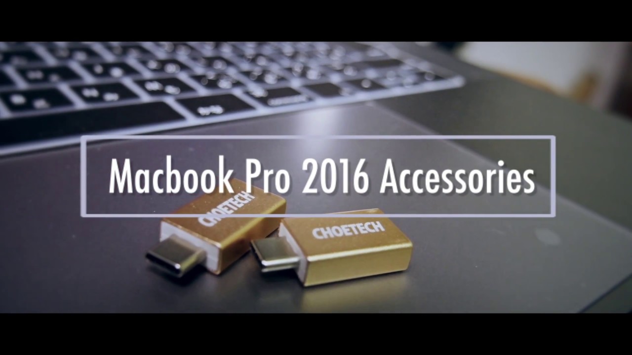 MacBook Pro 2016 with Touch Bar Accessories／Bench Mark Test SSD Test