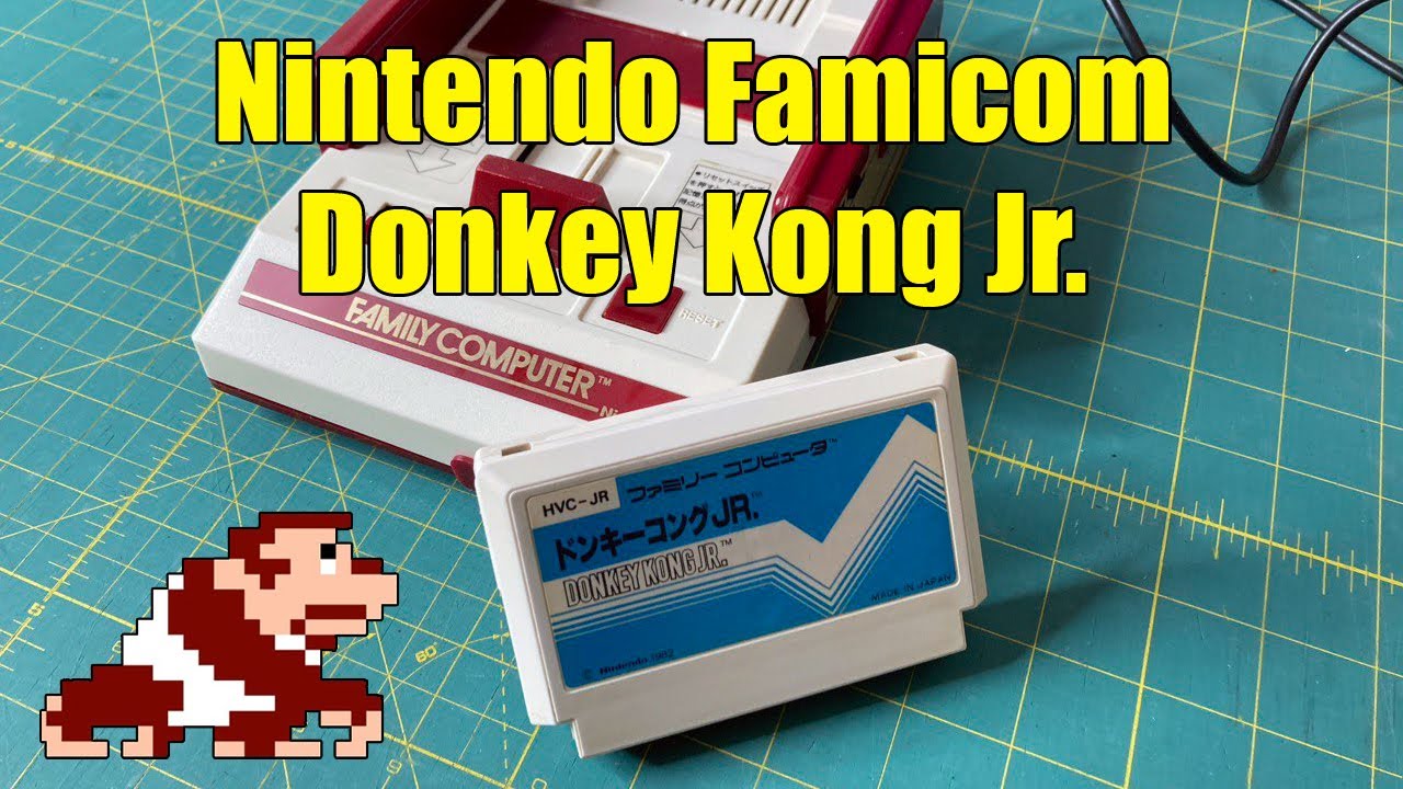 Donkey Kong Jr. on Famicom (1983) – Classic Nintendo Let's Play
