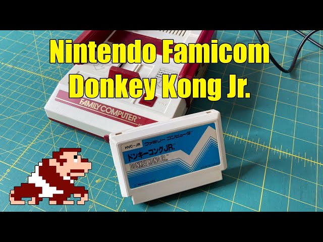ドンキーゴングＪｒ． ミニクラシックス Nintendo Mini Classics Donkey Kong Junior handheld gameplay - YouTube