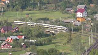 🚆Экс Георгий Кирпа.  Отремонтировали, но про название забыли | Emu-train EPL2T-012 in  Lavochne