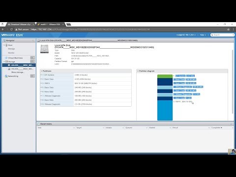 Add Hard Drive on VMware vSphere Hypervisor ESXi 6.5