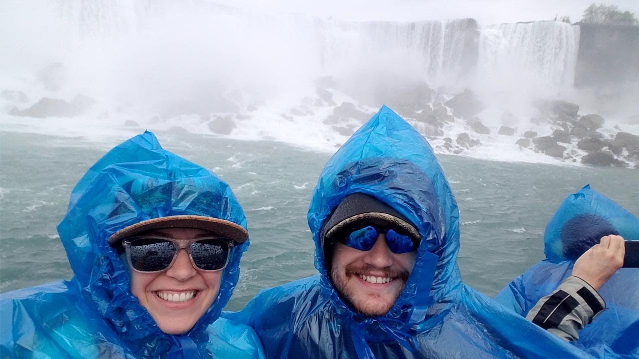 Visiting Niagara Falls in NY - Maid of the Mist Boat Tour - YouTube