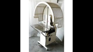 【山田機械工業】 TOM 山田機械 Y60 自動紐掛け機 結束機 梱包機 新品紐ロール付き 美品 Y0371 中古]自動紐掛け機(紐結束機) Y60型 TOM(山田機械工業)製 動作確認動画