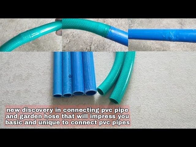 Diy Garden Hose To Pvc Adapter Simple