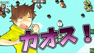 【スーパーマリオメーカー#176】半年ぶりの100人マリオチャレンジ！とてもむずかしい 中編【Super Mario Maker】ゆっくり実況プレイ