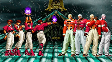 [KOF Mugen] Chris Team vs Yashiro Nanakase Team