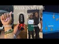 unboxing rode videomic GO II + nail maintenance + baltimore aquarium + graduation | weekly vlog