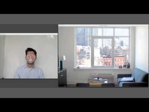 Face Tacking for Faux 3D Using Processing and FaceOSC