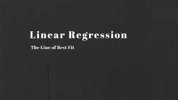 Math 30-2:  Linear Regression