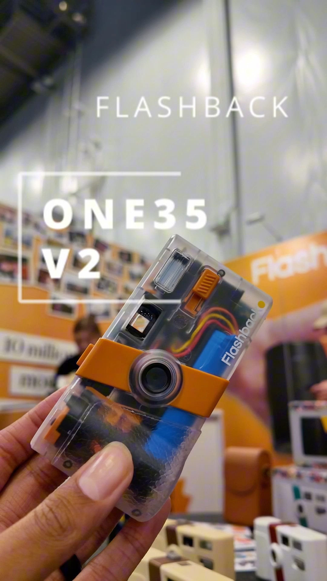 【未開封】Flashback One35 V2 オレンジ/クリア 海外正規品 ONE35 V2 Camera – Flashback