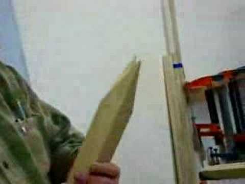 Japanese woodworking/joinery - Bird's Mouth Joint - YouTube