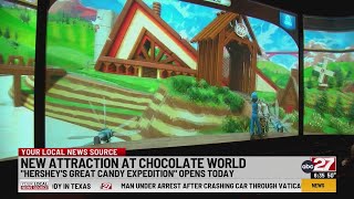 Hershey's Chocolate World's newest attraction opens Friday