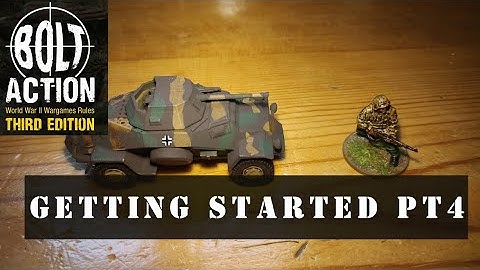 Bolt Action 3rd Edition - Getting Started with Waffen-SS pt4