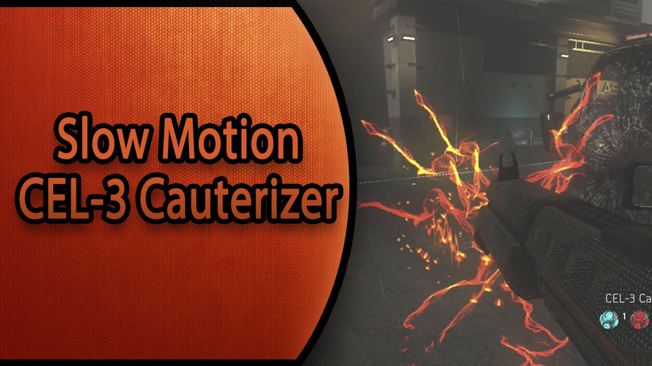 CEL-3 Cauterizer - Slow Motion - Exo Zombies Call of Duty Advanced Warfare