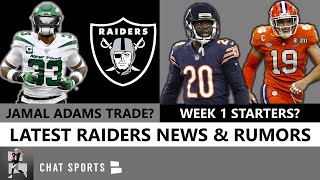 The latest raiders news and rumors is around trading for safety jamal
adams, derek carr & jon gruden’s relationship, chances tanner muse
starts week 1, w...