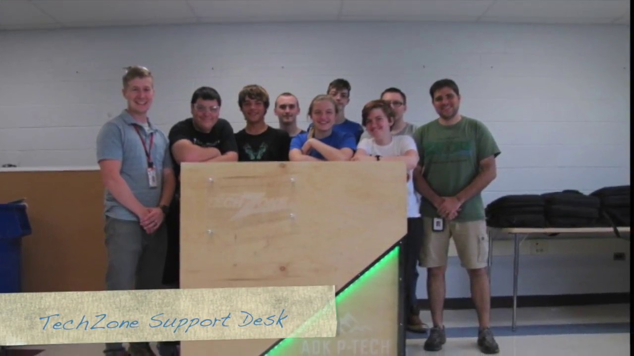 TechZone Desk Build - YouTube