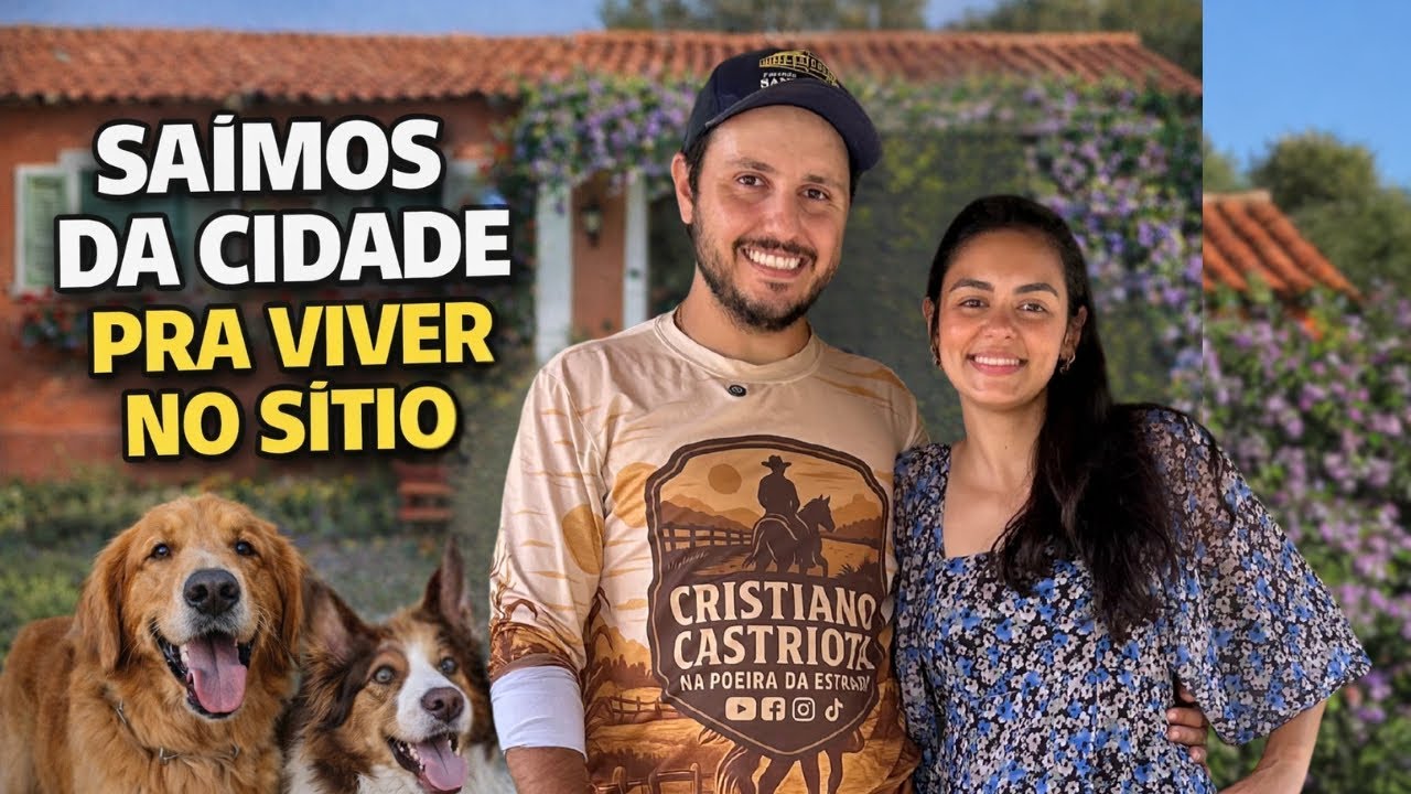Mudamos da CIDADE para o SÍTIO: por que decidimos viver no campo