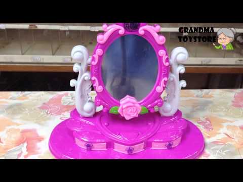 unboxing-toys-review/demos---part-1-princess-makeup-rose-desk-with-mirrors-drawers