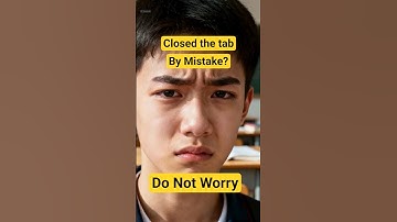 How to Reopen a Closed Chrome Tab in Seconds (Ctrl + Shift + T Shortcut)