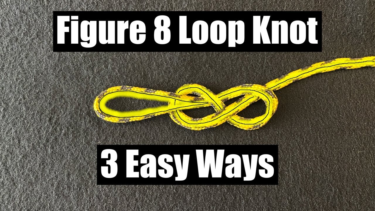 Figure of Eight Loop Fishing Knot - How To Use A Loop Tyer 