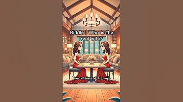 Riddle | Who is the real wife? #riddles #puzzle #logicpuzzles #enigma #quiz #riddlechallenge #solve