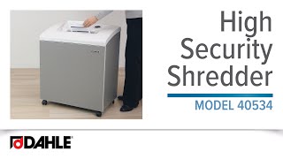 NSA Approved Document Shredder - Dahle 40534 P-7 Shredder for Government Agencies