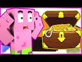 TREASURE HUNTING (Minecraft Spongebob Roleplay #19)