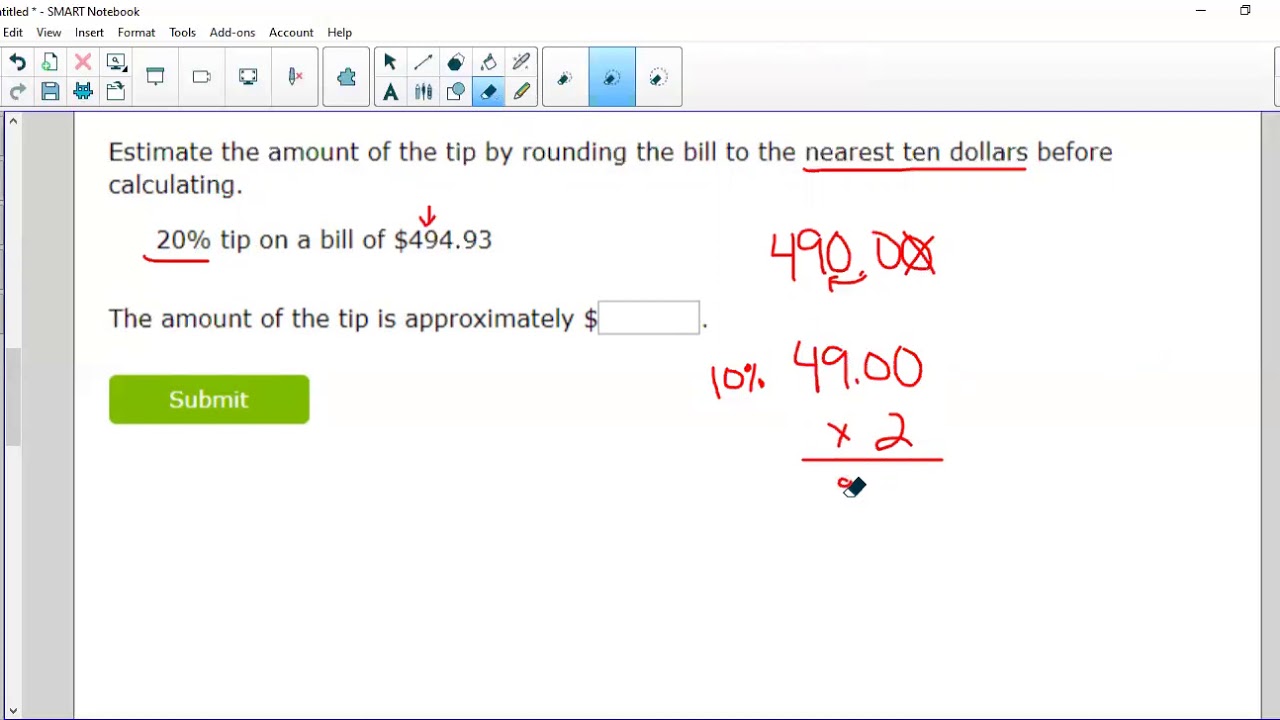 Estimating tips - YouTube