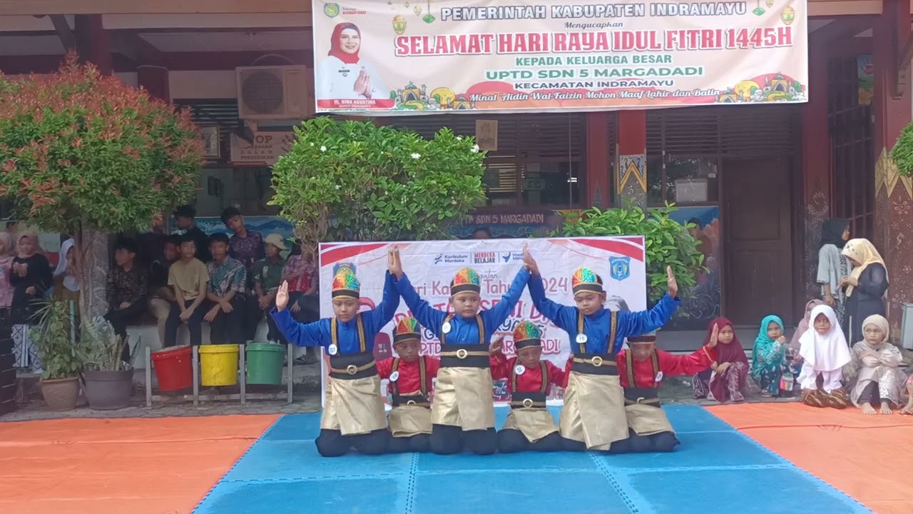 Tari Saman UPTD SDN 5 Margadadi Indramayu