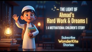 ✨ The Light of Ahmad’s Hard Work & Dreams | A Motivational Children’s Story ✨