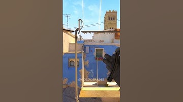 B RUSH SMOKES ON MIRAGE #shorts #cs2