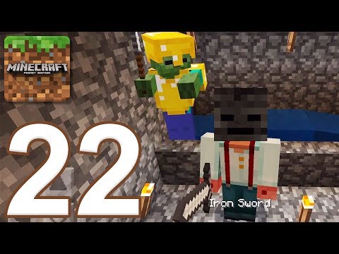 Minecraft Pocket Survival - Gameplay Walkthrough Part 22 - Survival (iOS, Android)