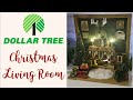 Dollar Tree Christmas Living Room
