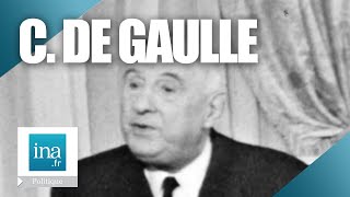 1965 : Charles de Gaulle 'Une certaine idée de la France' | Archive INA